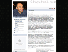 Tablet Screenshot of diegoleal.org